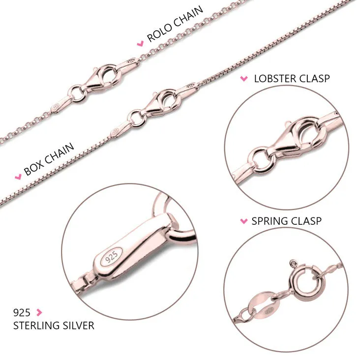 Arabic Name Necklace Sterling Silver