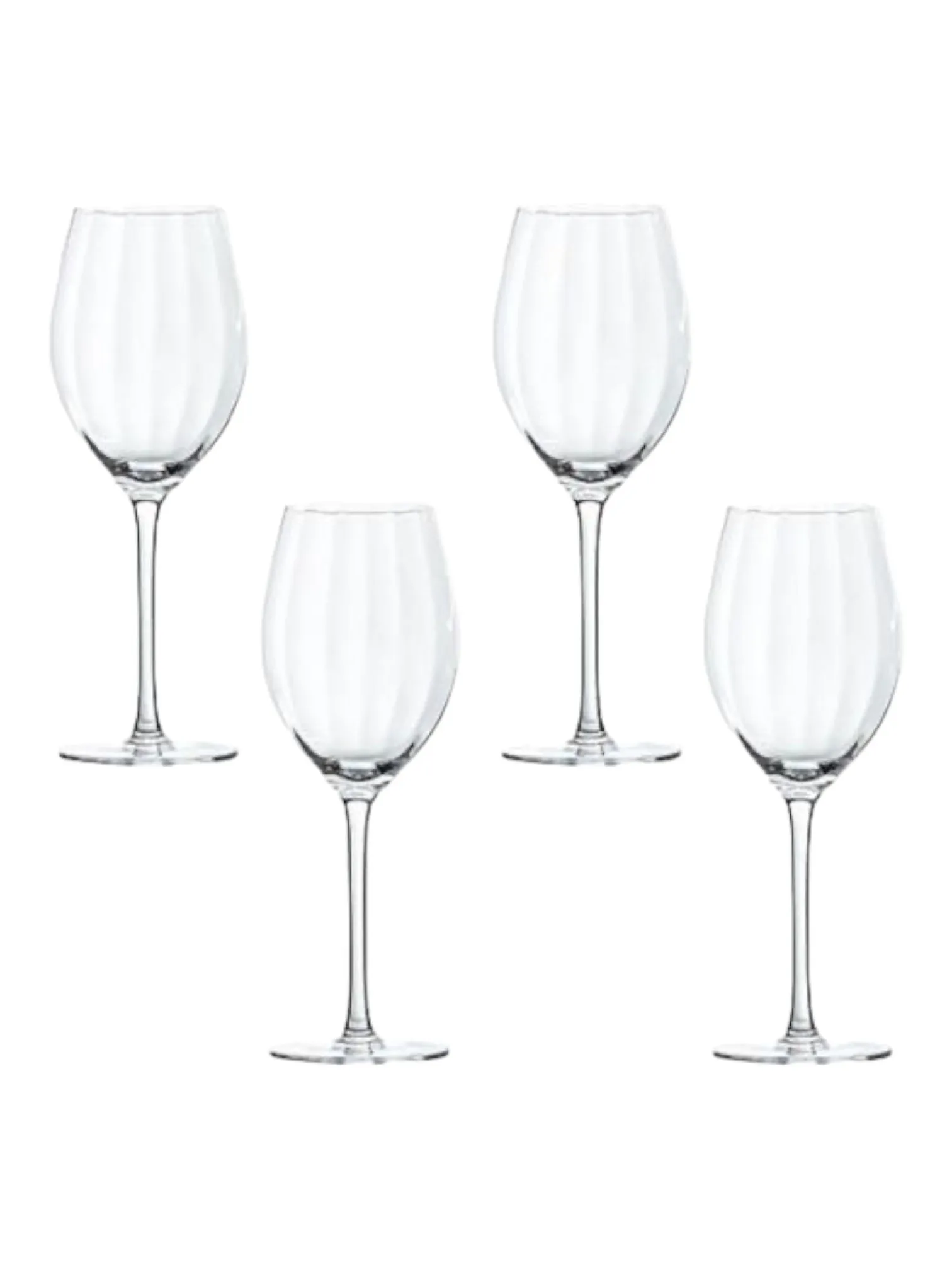 Artisan Street - Ripple Effect Wine Glasses - Set of Four