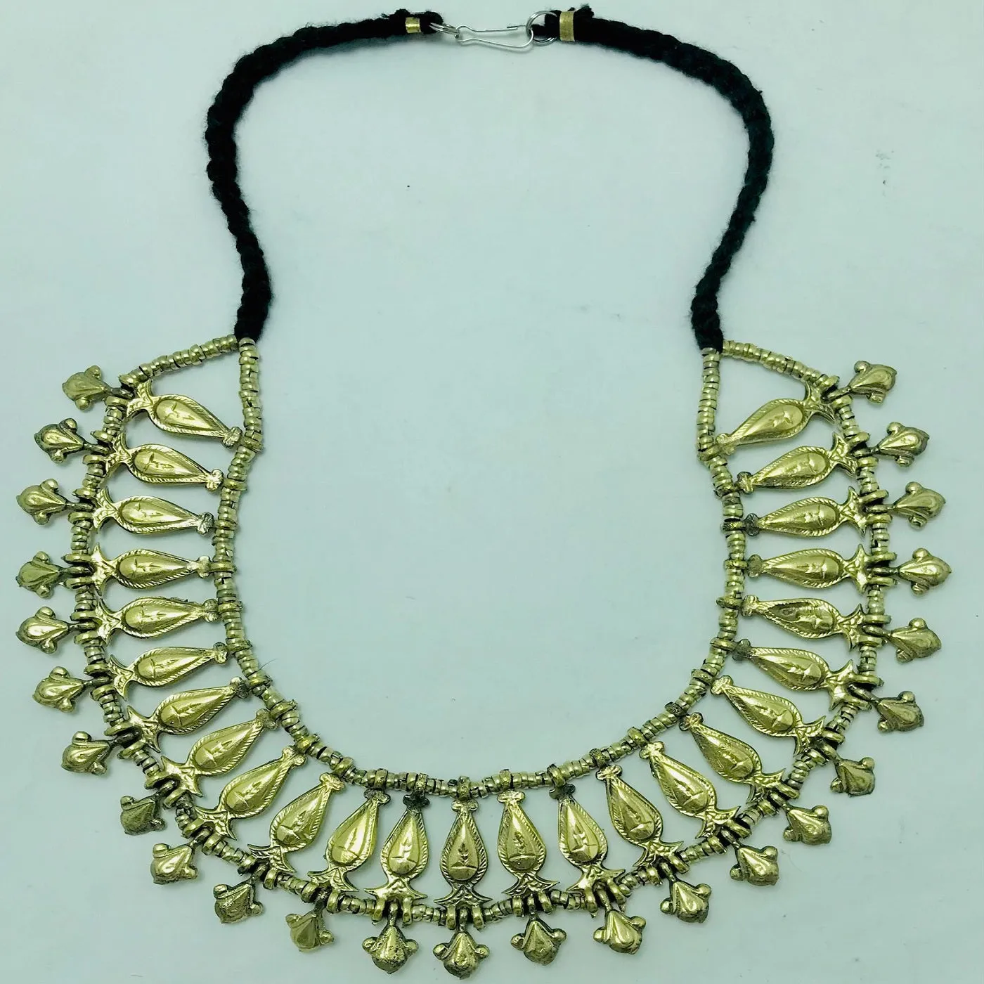 Boho Vintage Tribal Choker Statement Necklace
