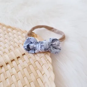 Bunny Woods Mini Bow Headband