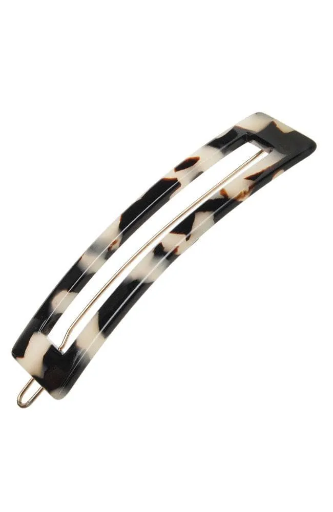 Cutout Rectangle Tige Boule Barrette - Classic