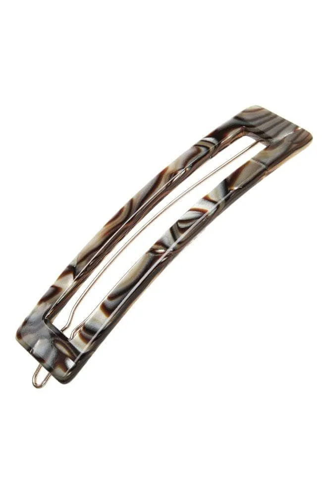 Cutout Rectangle Tige Boule Barrette - Classic