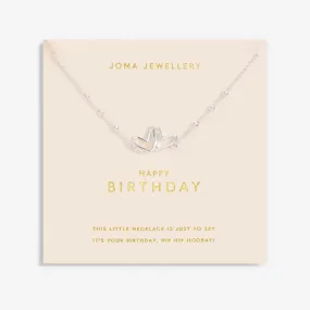 Forever Yours 'Happy Birthday' Necklace