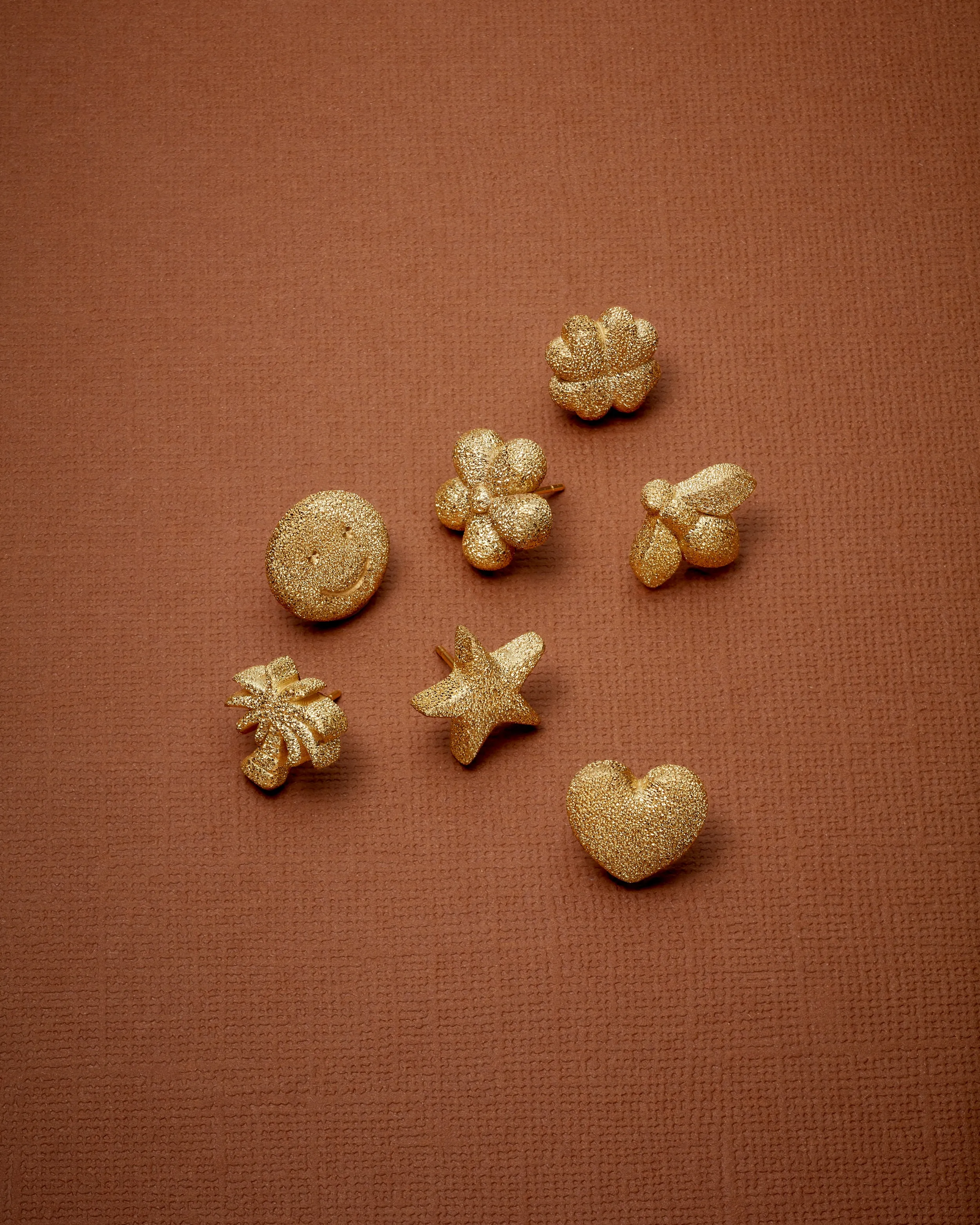 FORTE Got Lucky Florentine Finish Sorriso Single Earring