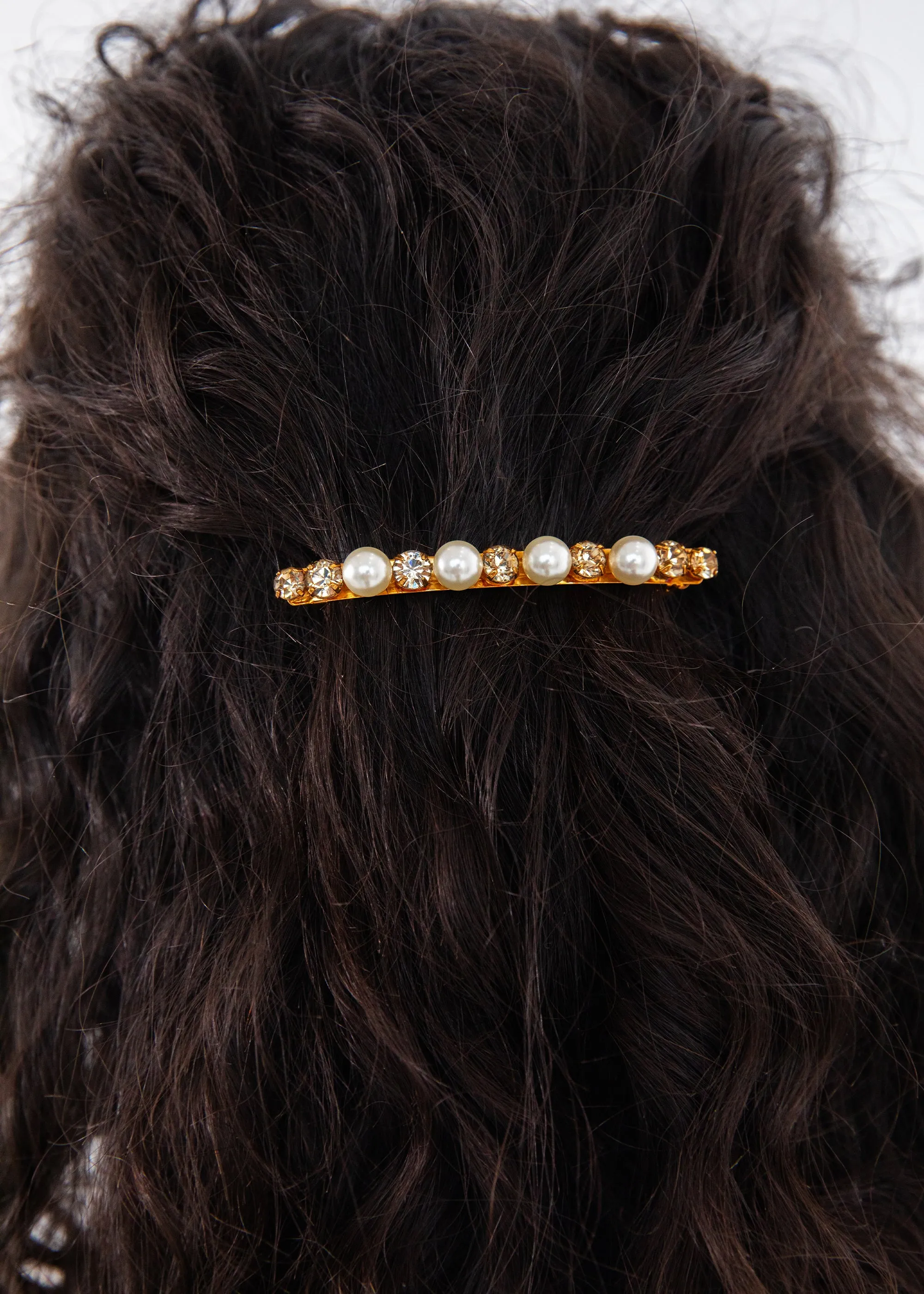 Gigi Barrette -- Crystal Antique Gold