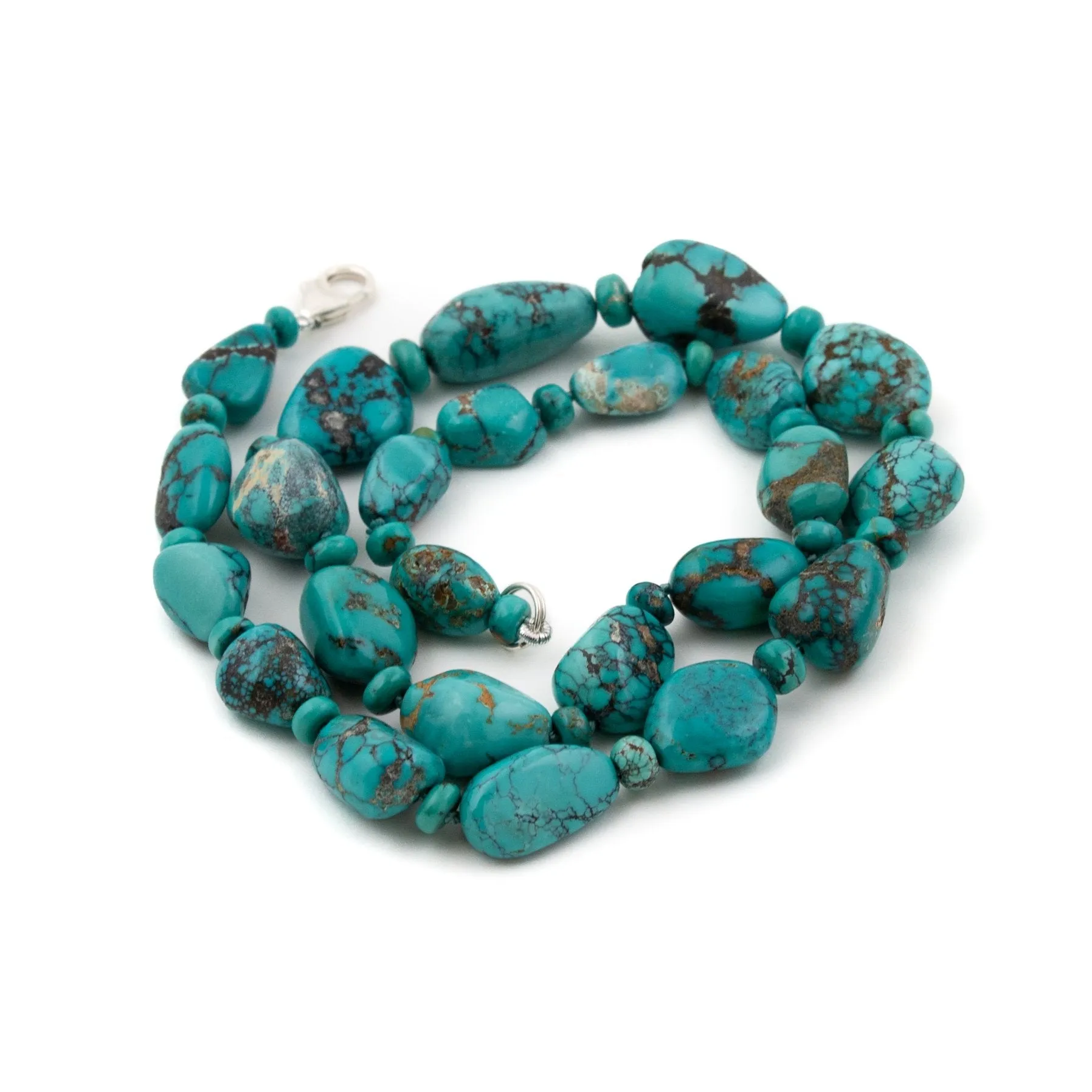 Hubei Turquoise Combo Beaded Necklace