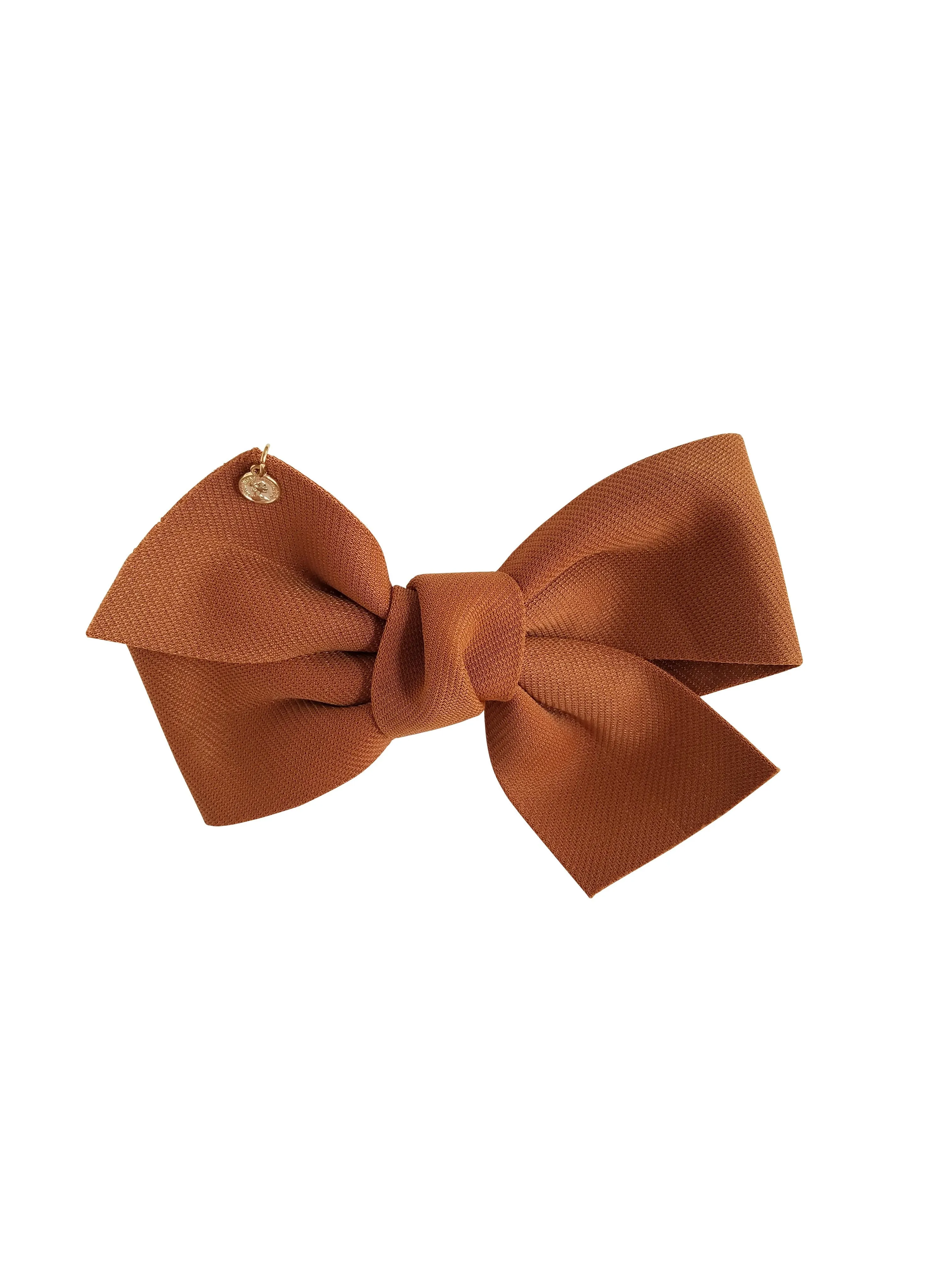 Lrg Bow Knot Barrette Hair Clip