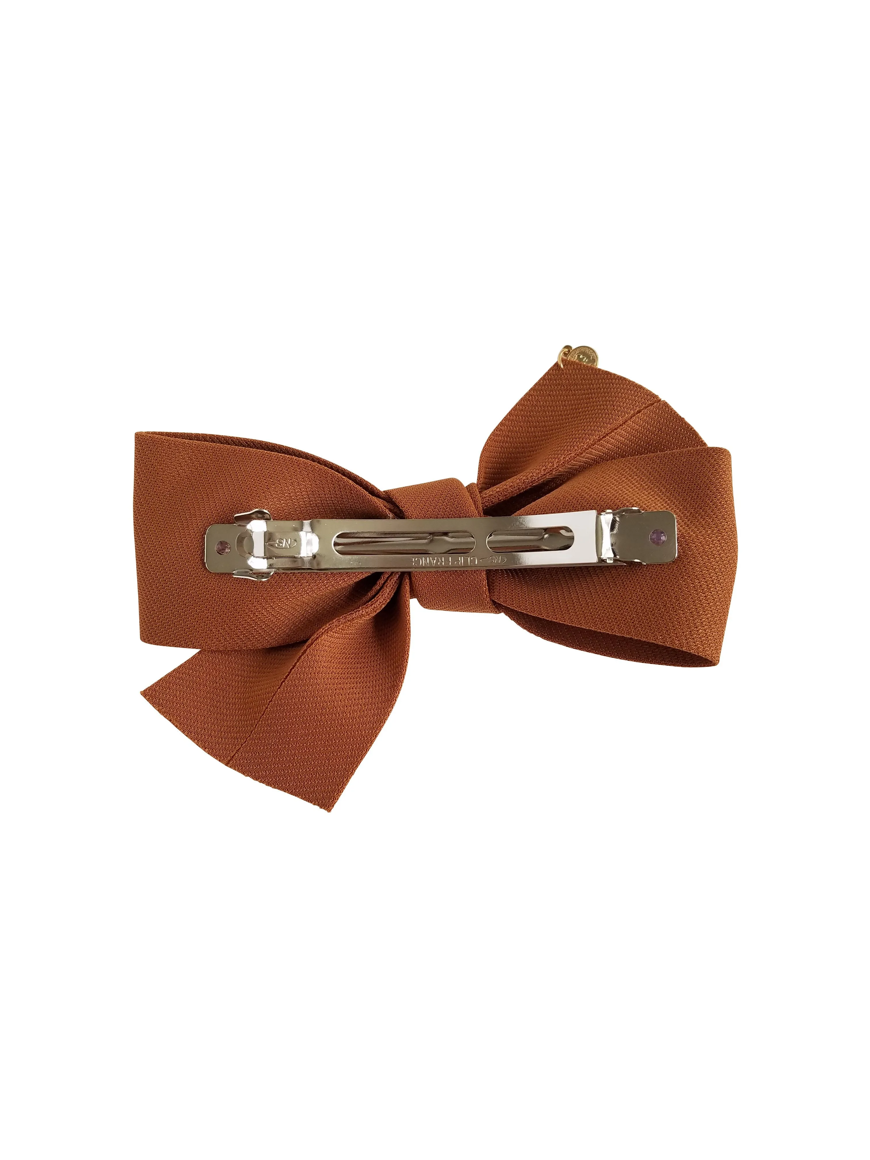 Lrg Bow Knot Barrette Hair Clip