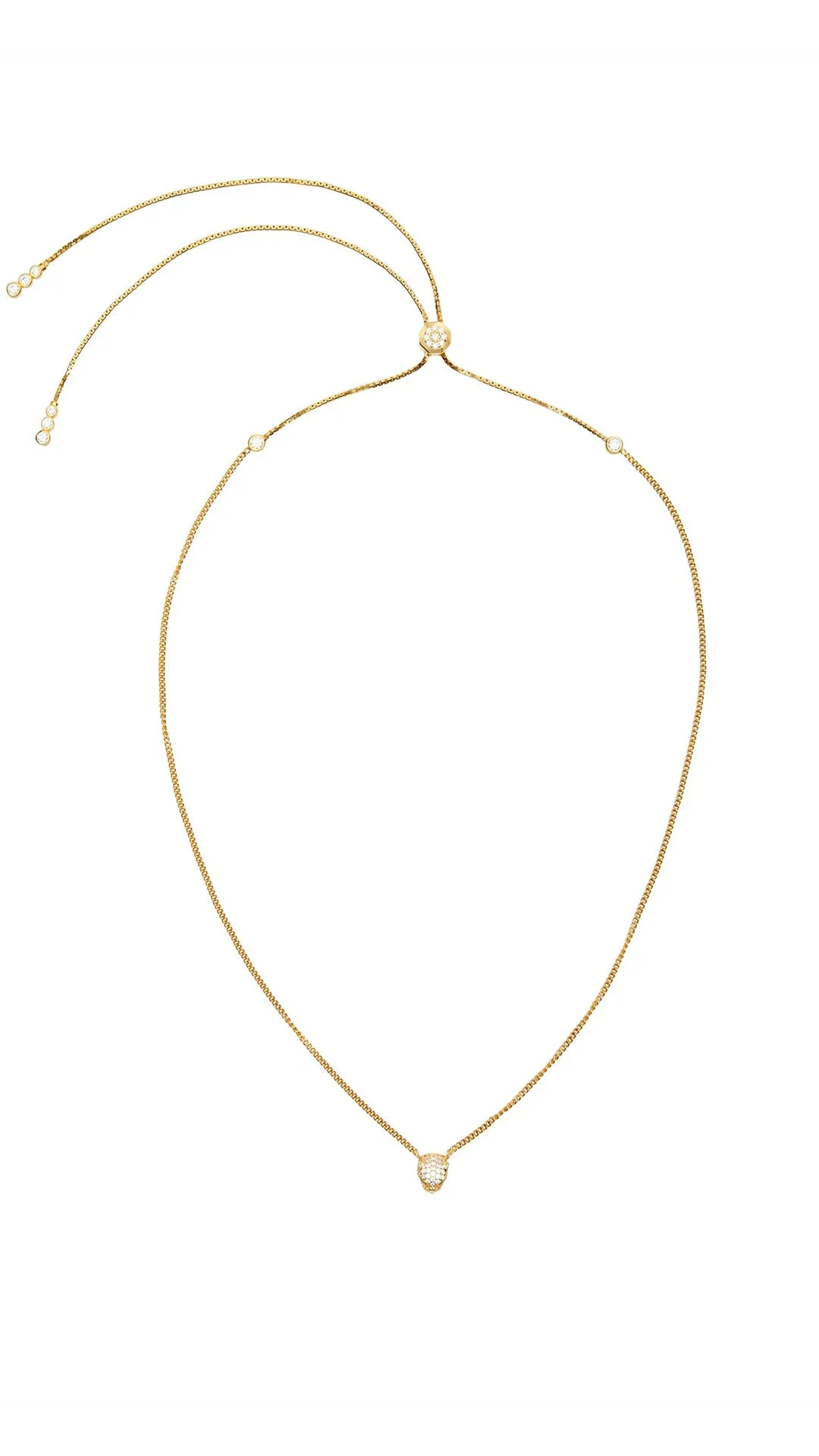 Maumau Pendant Necklace 18K Gold Vermeil