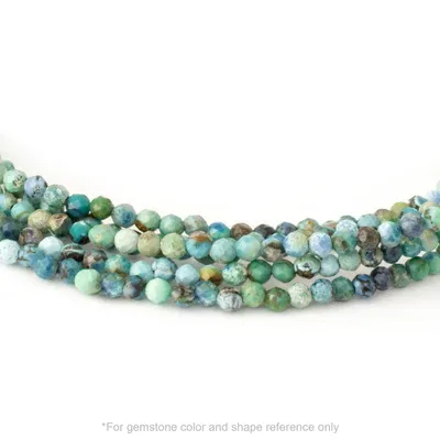 Mini Gemstone Charm Necklace