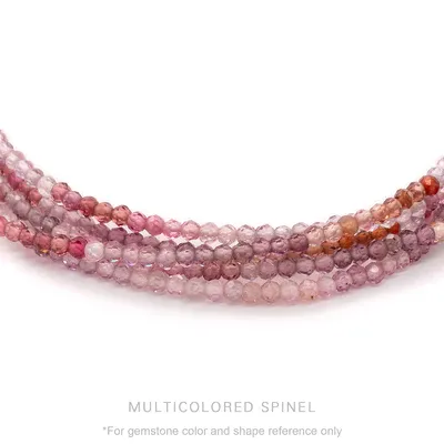 Mini Gemstone Charm Necklace
