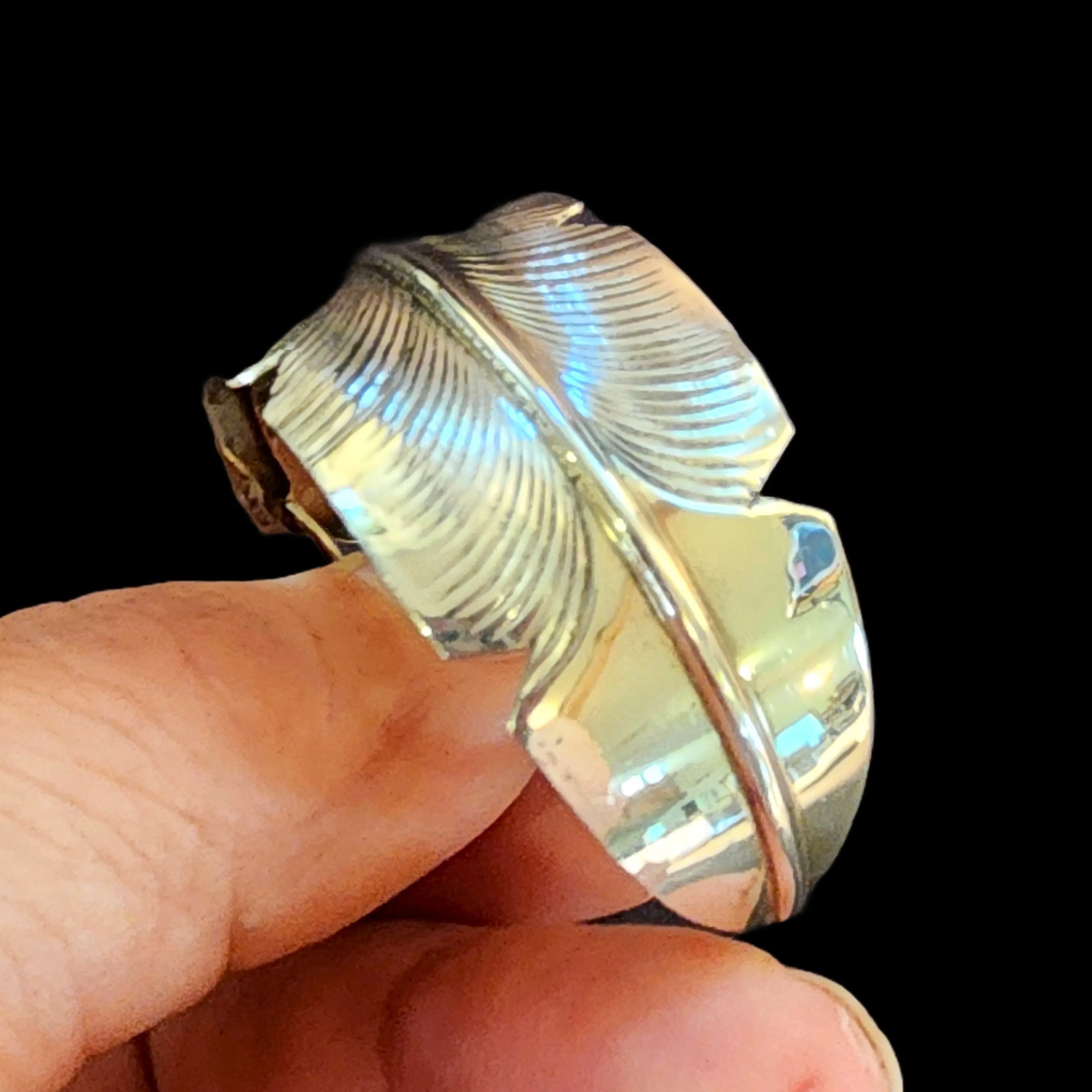 Navajo Feather Pony Tail Clip