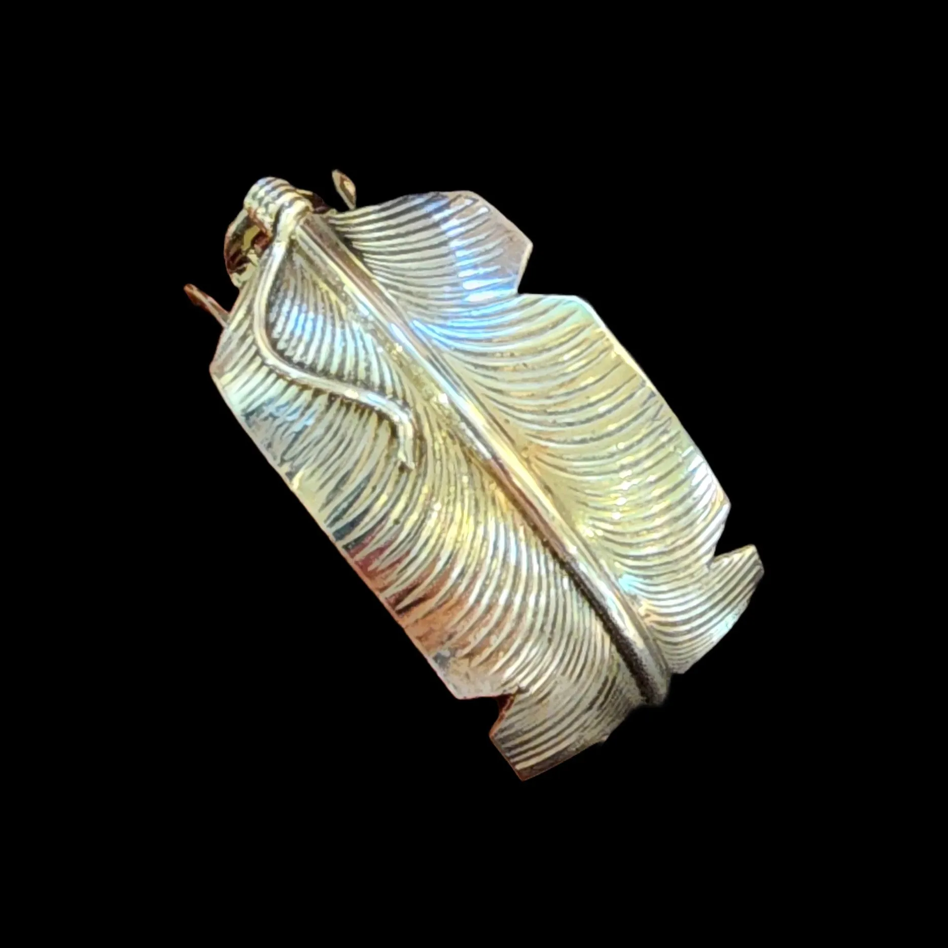Navajo Feather Pony Tail Clip