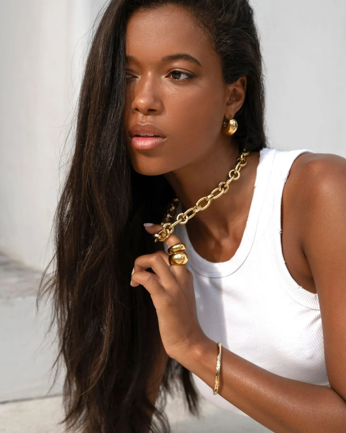 NAYA CHUNKY CHAIN NECKLACE