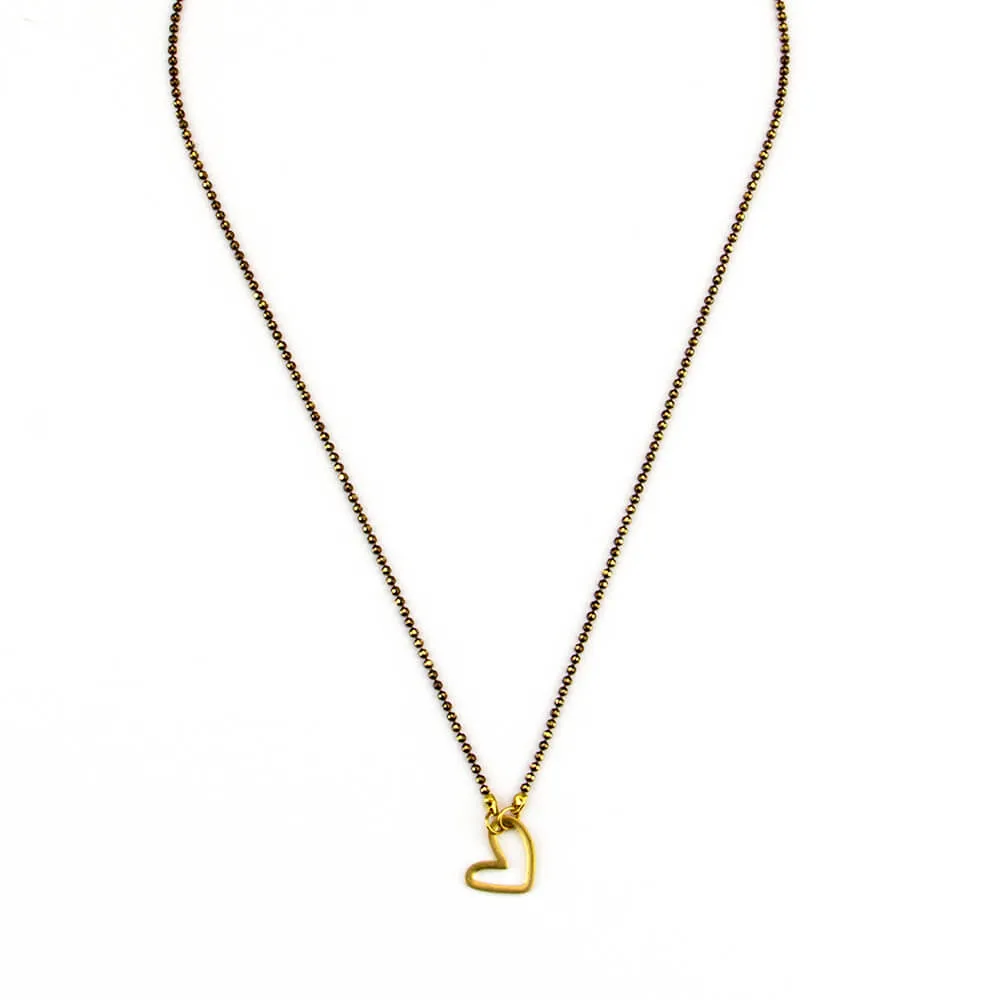 Open Heart Necklace