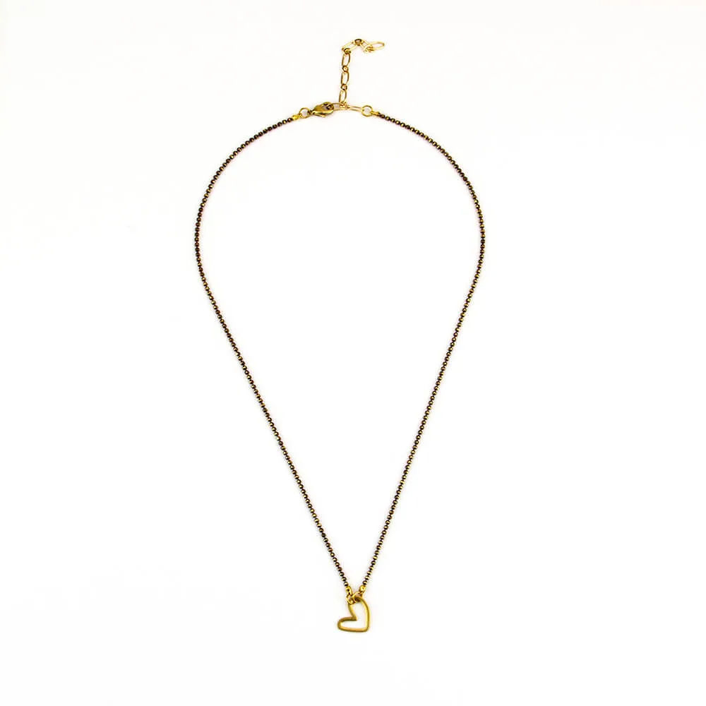 Open Heart Necklace