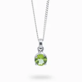 Peridot Birthstone Necklace