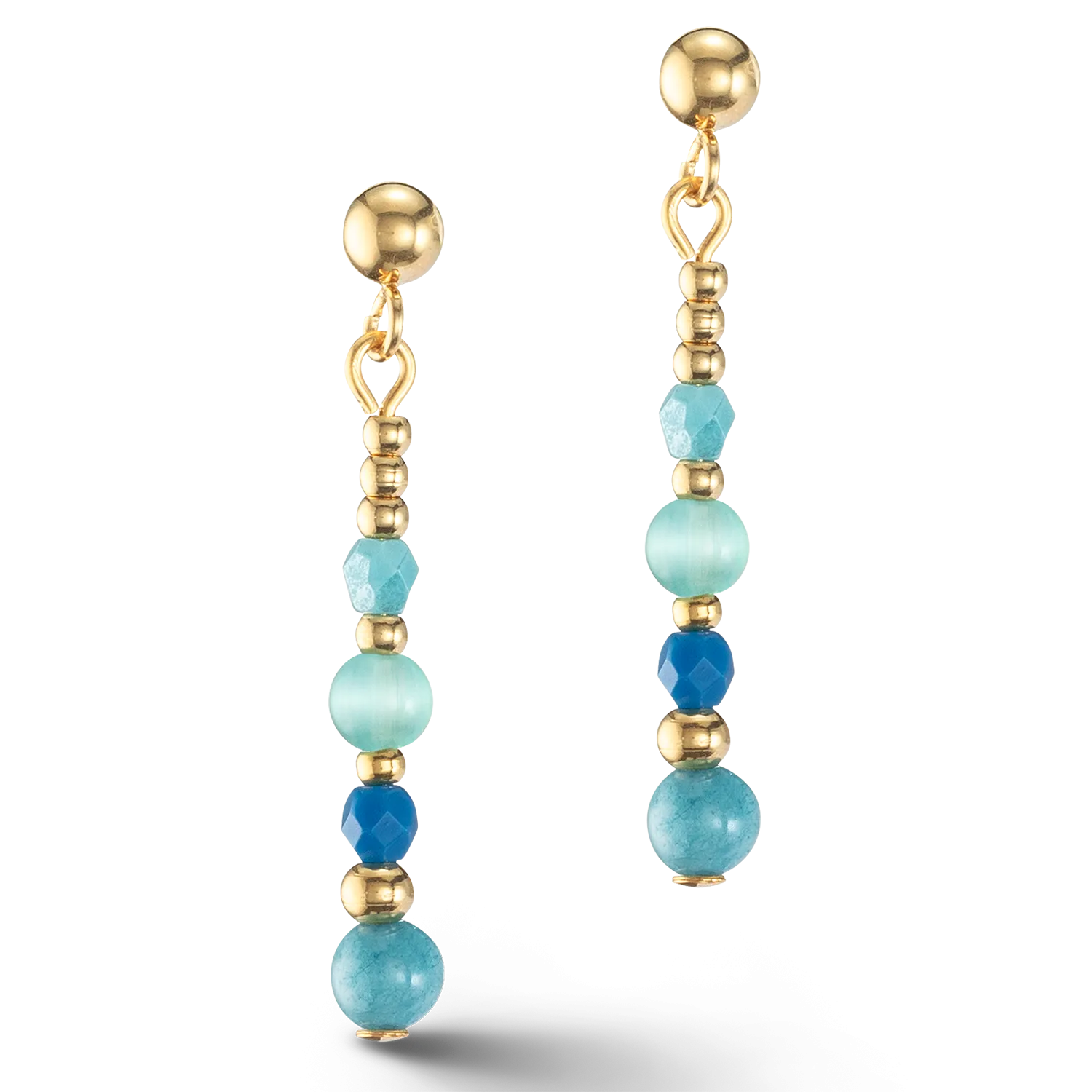 Princess Spheres earrings turquoise