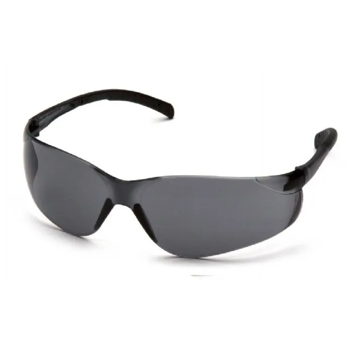 Pyramex Atoka S9120S Safety Glasses, Gray Lens Gray Temples, One Size, 1 Each