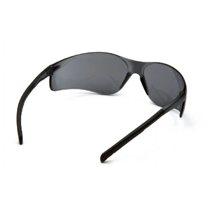 Pyramex Atoka S9120S Safety Glasses, Gray Lens Gray Temples, One Size, 1 Each
