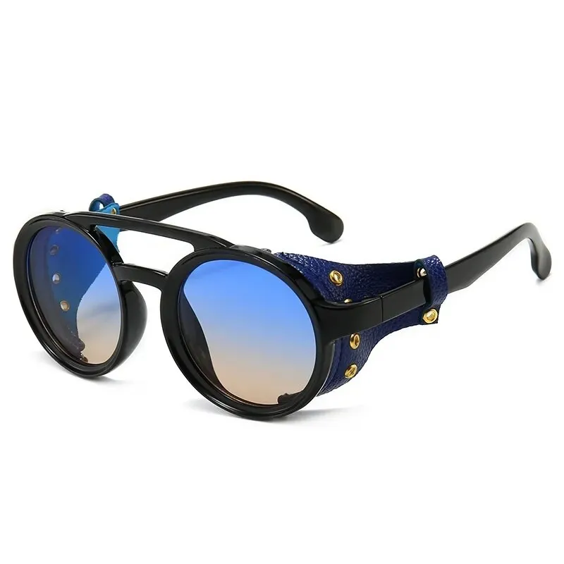 Round Retro SteamPunk Style Glasses