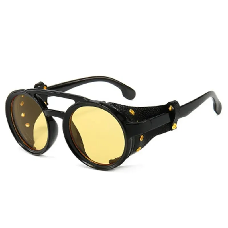 Round Retro SteamPunk Style Glasses