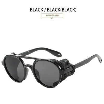 Round Retro SteamPunk Style Glasses