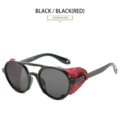 Round Retro SteamPunk Style Glasses