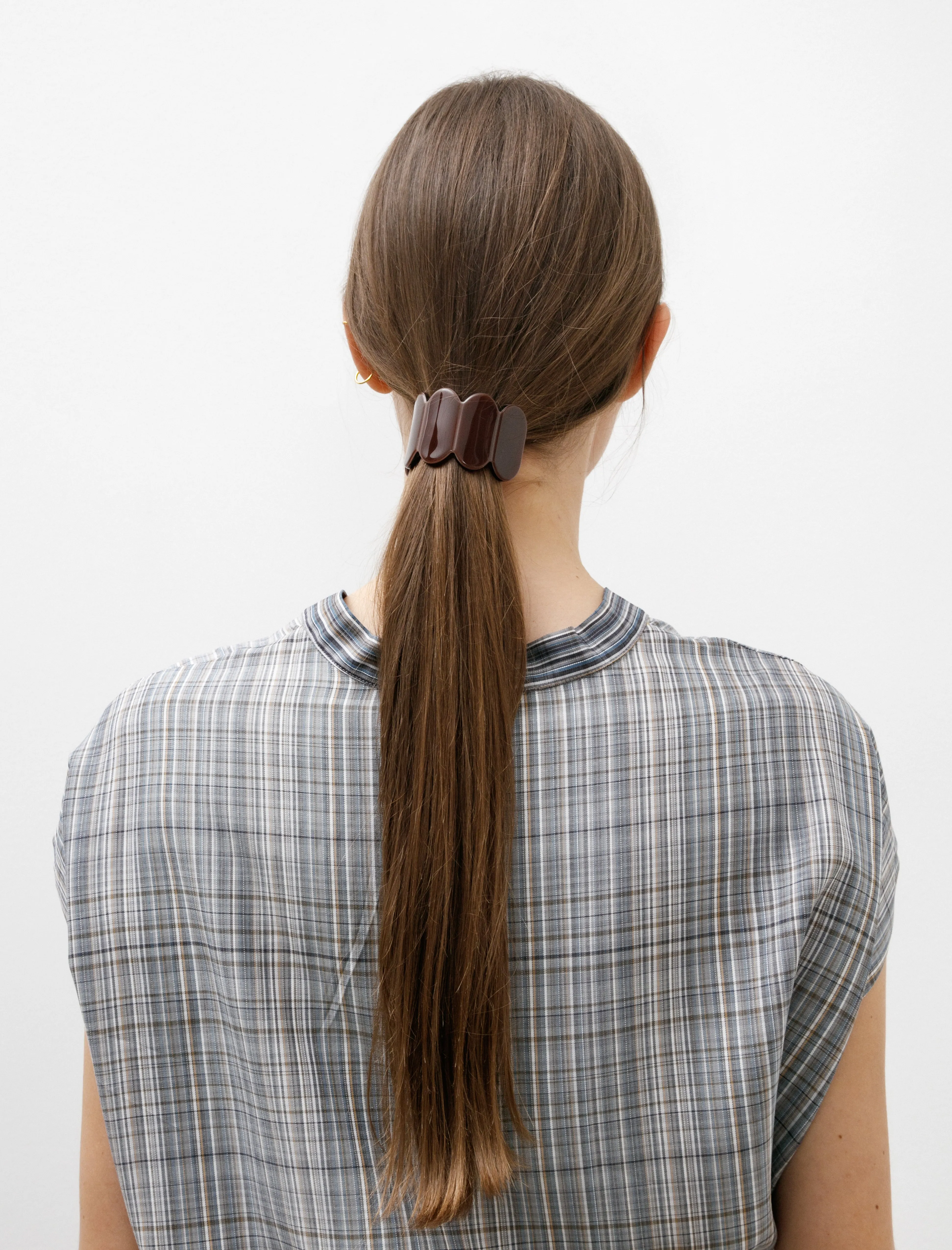 Rounded Bubble Ponytail Barrette