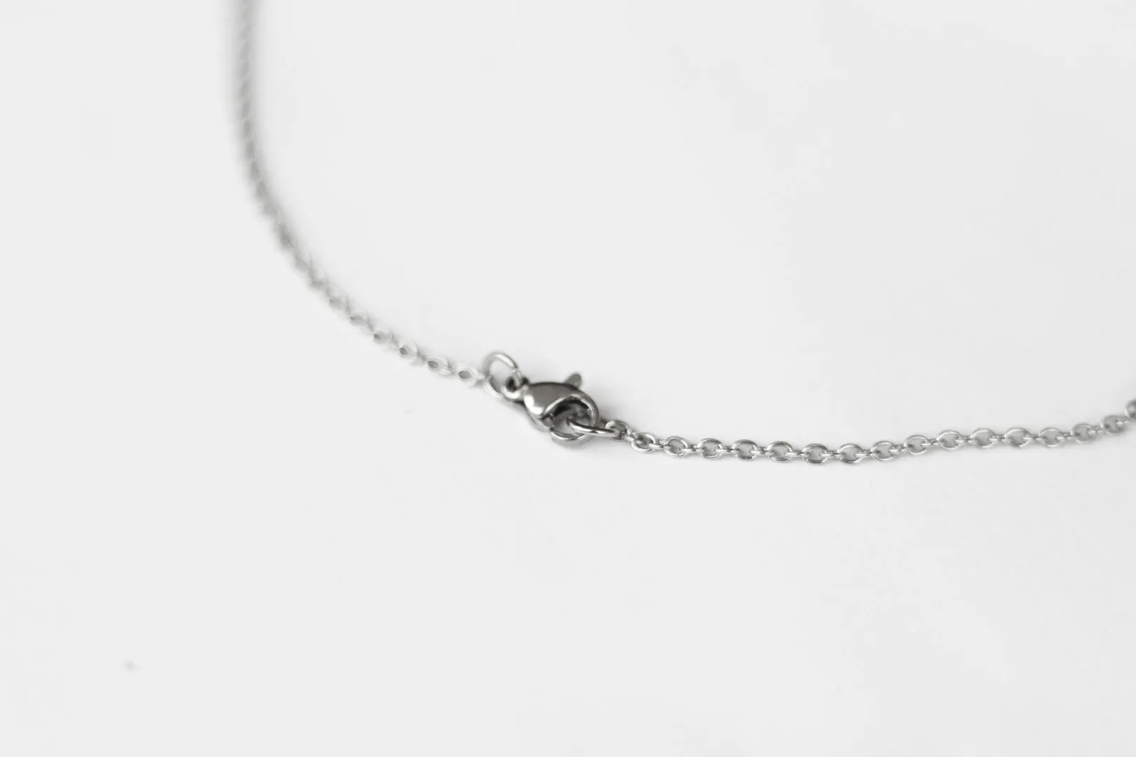 Silver dream chain necklace for men