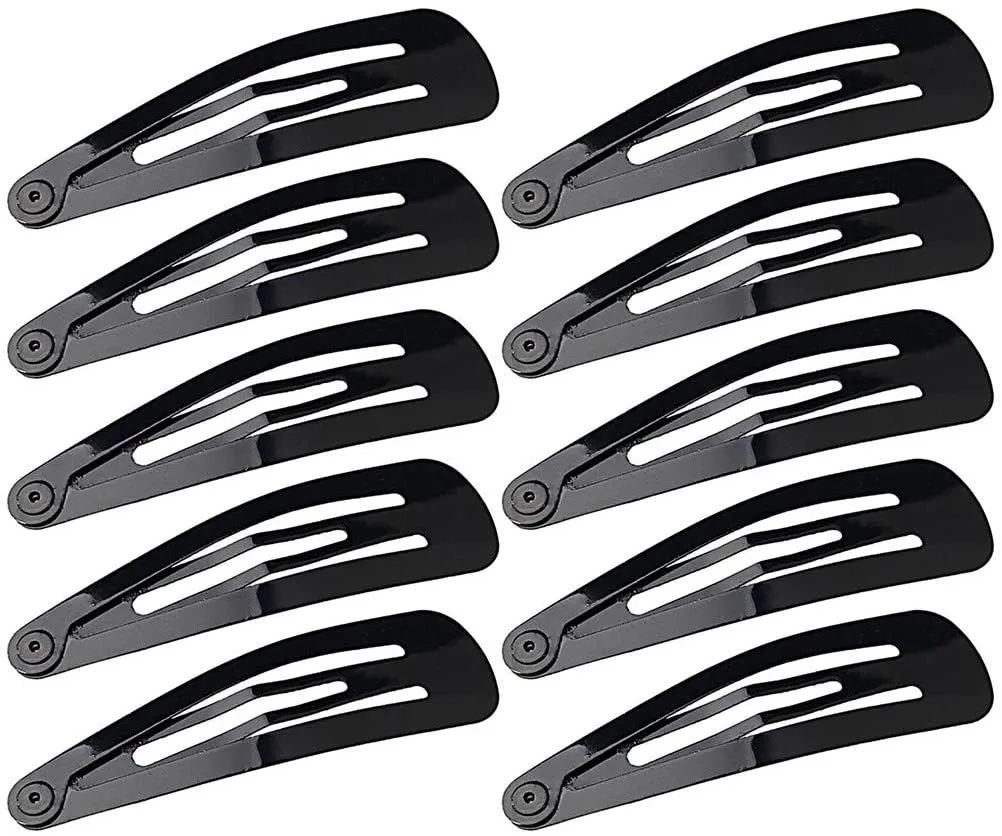 Snap Barrettes 36 Pieces