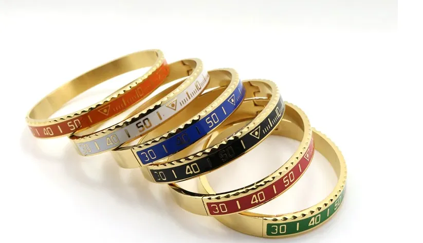 Speedometer Bangle - Orange