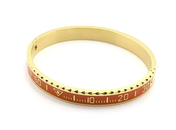 Speedometer Bangle - Orange