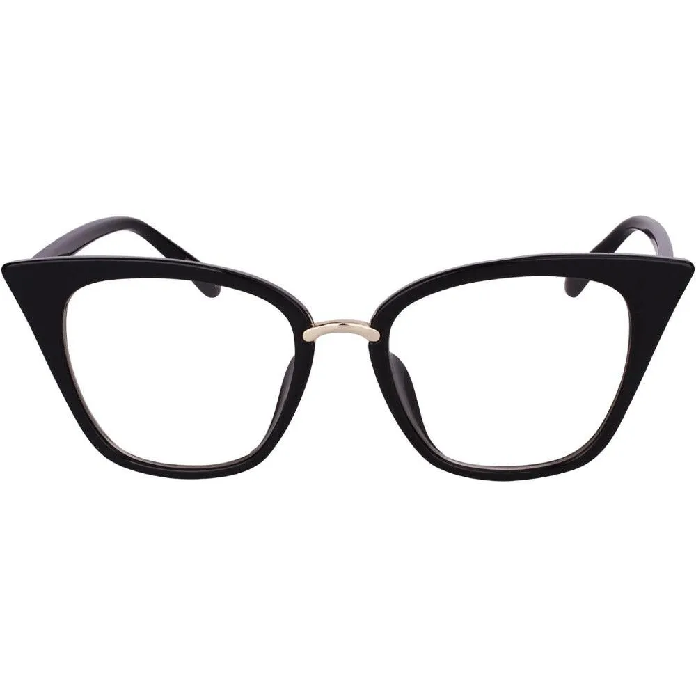 Stylish Women's Cat Eye Eyeglasses - Model A97093