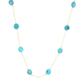 Turquoise Bead Necklace