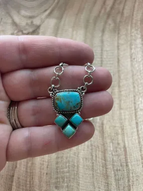 Turquoise Drop Necklace