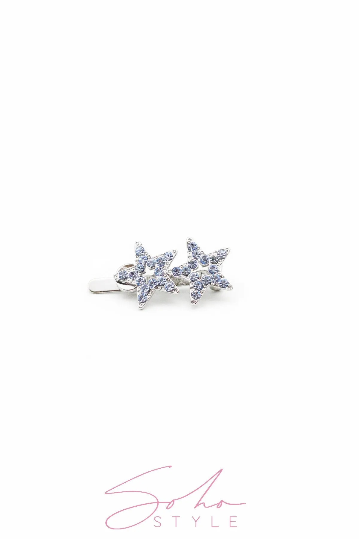 TWIN STAR MAGNETIC BARRETTE