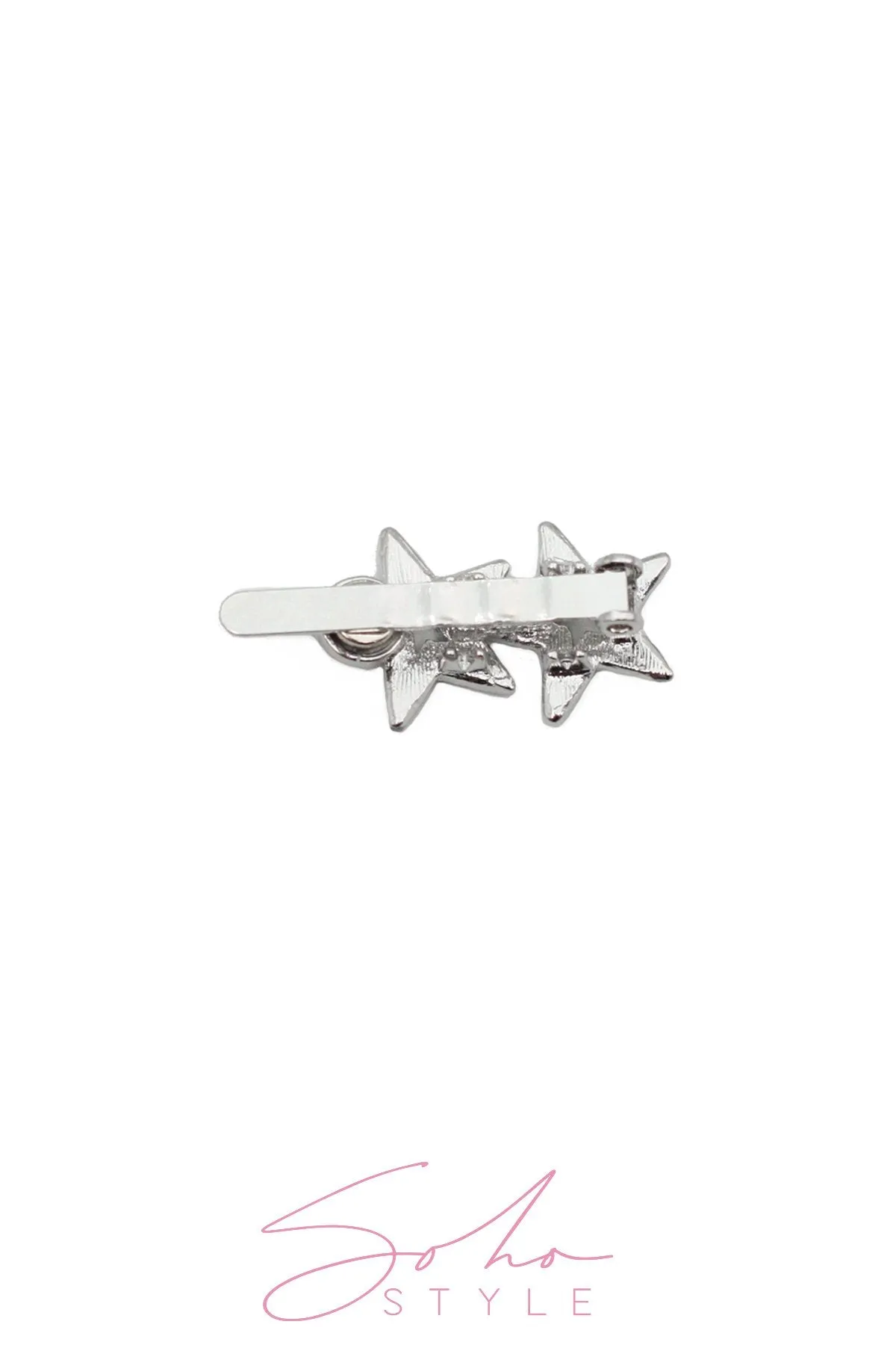 TWIN STAR MAGNETIC BARRETTE