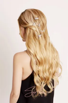 TWIN STAR MAGNETIC BARRETTE