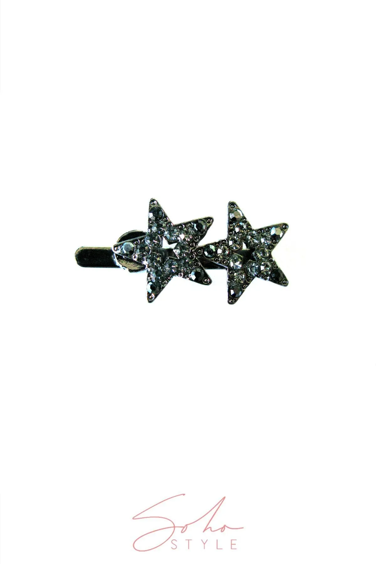 TWIN STAR MAGNETIC BARRETTE