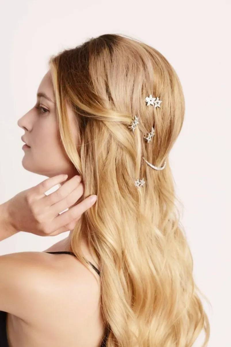 TWIN STAR MAGNETIC BARRETTE